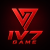 IV7 Game official logo with a modern red gaming emblem on a dark background